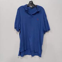 Men's Polo by Ralph Lauren Blue Polo Shirt Sz XL