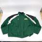 Vintage Reebok Pro Line NFL Green Bay Packers Full Zip Windbreaker Jacket XXL image number 1