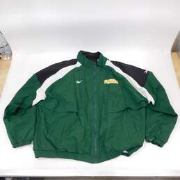 Vintage Reebok Pro Line NFL Green Bay Packers Full Zip Windbreaker Jacket XXL