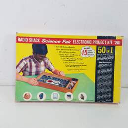 Vintage 1960’s Radio Shack Science Fair Electronic Project Kit