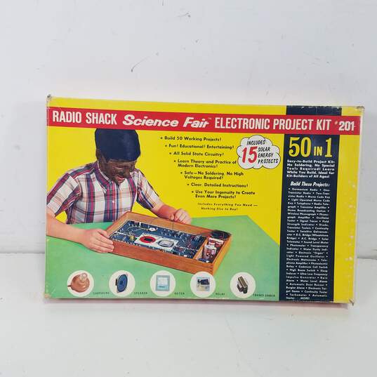 Vintage 1960’s Radio Shack Science Fair Electronic Project Kit image number 1