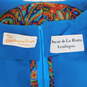 Multicolor Paisley Sleeveless Chiffon Cape Dress image number 15