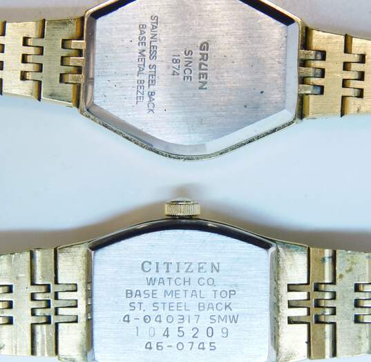 Buy the VNTG Seiko Citizen Gruen Quartz Ladies Dress Watches | GoodwillFinds