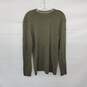 Smartwool Olive Green Crewneck Long Sleeved Shirt WM Size L image number 1