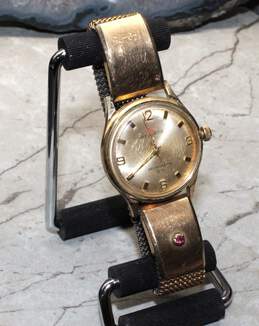 Vintage 1970s-era Helbros 17-Jewels Self Winding Men's Watch with Ruby Accent alternative image