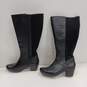 Clarks Emslie Emma Side-Zip Knee High Boots Women's Size 9.5 image number 2