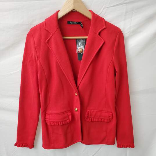 Ralph Lauren Women's Red Sports Jacket Size S image number 1