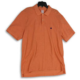 Womens Pink Spread Collar Short Sleeve Golf Polo Shirt Size XL