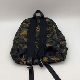 Womens Multicolor Camouflage Adjustable Strap Outer Zipper Pocket Backpack alternative image