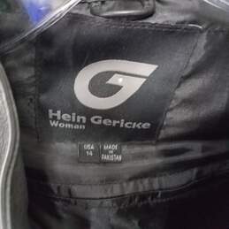 Hein Gericke Woman Motorcycle Jacket Size 12 alternative image