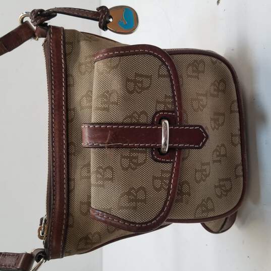 Buy the Dooney & Bourke Signature Crossbody Bag