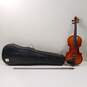 Violin W/ Bow in Black Hard Case image number 1