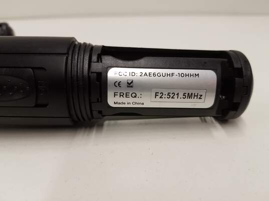 Gemini UHF-10HHM Wireless Microphones with Receiver image number 10
