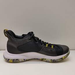 Under Armour Curry 3Z5 (GS) Athletic Shoes Black Yellow White 3023530-004 Size 7Y Women's Size 8.5