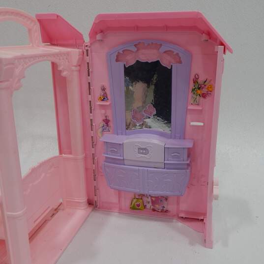 VTG 2000 Mattel Barbie Magi Key Doll House Folding Playset No Key image number 3
