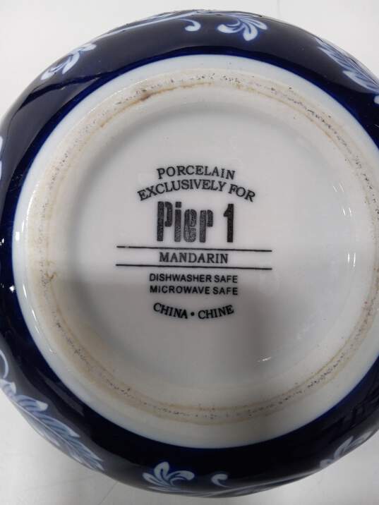 Pier 1 Imports Porcelain Mandarin Teapot image number 6