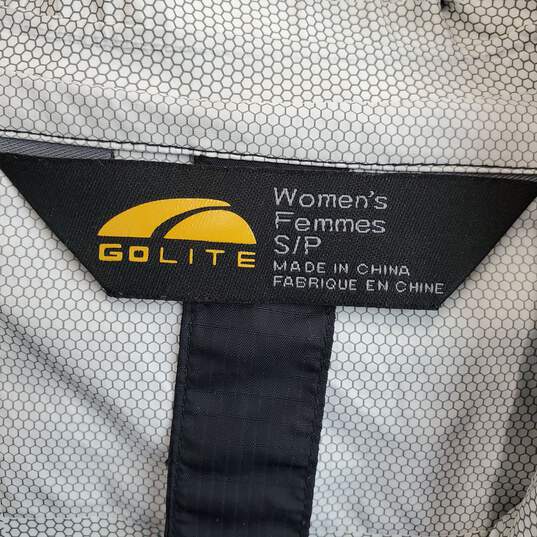 GoLite Black Hooded Full Zip Jacket WM Size S image number 3
