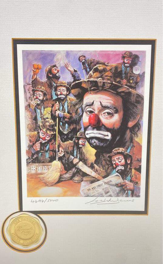 Emmett Kelly Circus Collection Retrospective Print by Leighton Jones image number 5