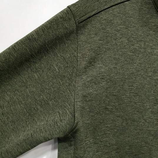 The North Face Men's Olive Green Fleece Jacket Size S image number 4