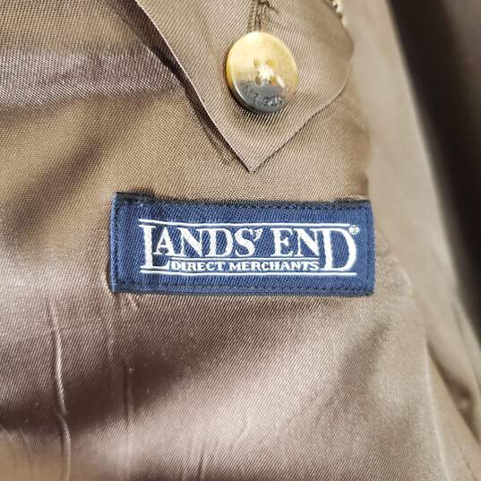 Lands End Men's Plaid Jacket SZ 44L image number 7