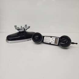 Retro Black Cordless 40's era Phone / Untested alternative image
