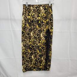 NWT Urban Outfitters WM's Yellow & Black Sabrina Lace Trim Skirt Size XS alternative image