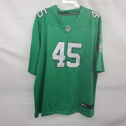 Nike NFL Men's Green On Field Jersey #45 Last Call Size XXXL