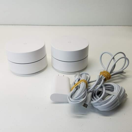 Google Mesh Router AC-1304 Home Wifi Lot of 2 image number 1