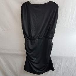 FOURTEENTH PLACE Toni Gathered Minidress In Black Size L NEW alternative image