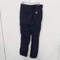 Carhartt Blue FR Cargo Work Jeans Men's Size 32x34 image number 2