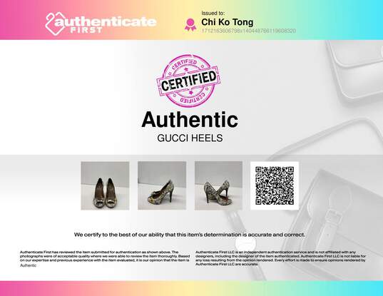 Gucci Multicolor Pump Heel Women 5.5 image number 10