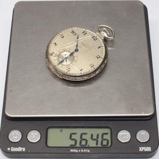 Vintage Elgin 17 Jewel Pocket Watch - 56.46g image number 9