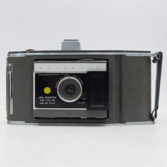 Vintage Polaroid J66 Land Camera w/ Flash & Case image number 17