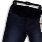NWT Womens Blue Medium Wash Pockets Denim Skinny Jeans Size 8/29R image number 3