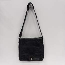 Levenger Black Leather Handbag