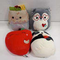 Bundle of Four Assorted Squishmallows Toys