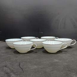 Set of 7 Noritake 5533 Bluedale Tea Cups