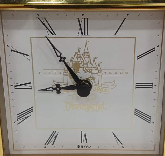 Disneyland Brass Desk Clock image number 7