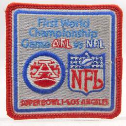 1967 Super Bowl I Patch Packers/Chiefs
