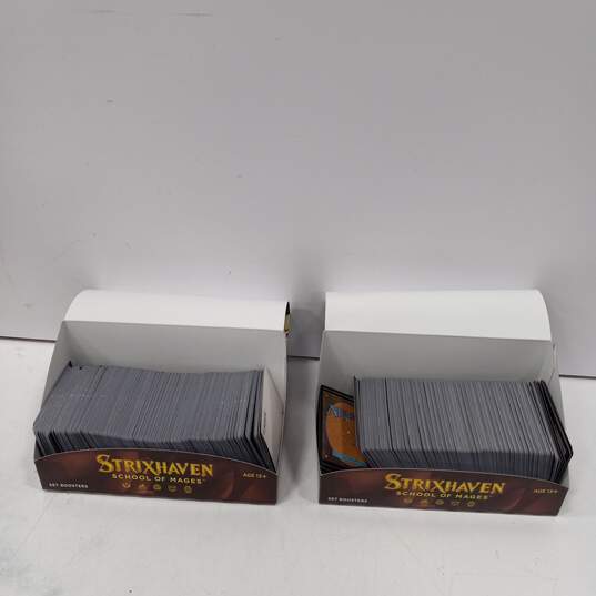 4 Boxes of Strixhaven School Of Mages Cards image number 3