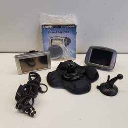 Bundle of 2 Garmin GPS Devices with Accessories