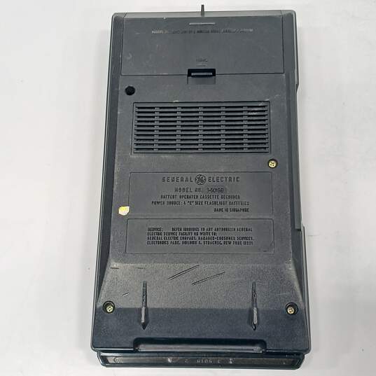 Vintage General Electric Cassette Player/Recorder image number 2