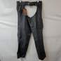 First Classics Black Leather Motorcycle Chaps Medium NWT image number 1