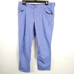 Patagonia Women Blue Twill Pants Sz 10