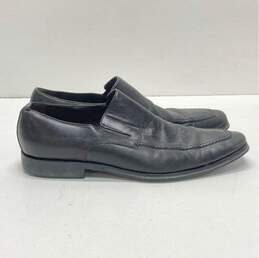 Bruno Magli Black Leather Loafers Shoes Men's Size 11