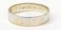Kendra Scott Silvertone Ridged Etched & Wide Band Stacking Rings Set 2.8g image number 3