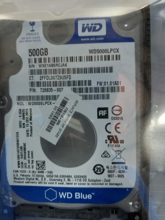 WD Blue 500GB Internal Hard Drive image number 2