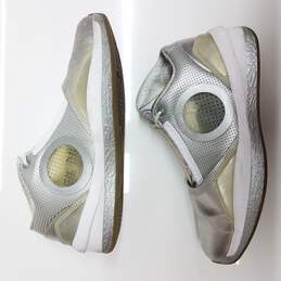 Men's Air Jordan 2010 'Silver/White' 387358-006 Leather Basketball Shoes Size 10 alternative image