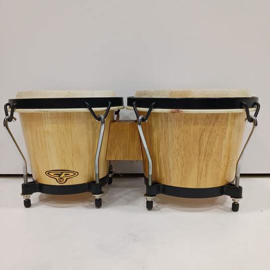 Latin Percussion CP Light Wood Traditional Bongos image number 1