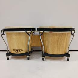 Latin Percussion CP Light Wood Traditional Bongos
